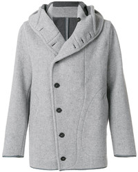 Cappotto di lana grigio di Emporio Armani