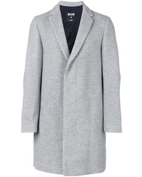 Cappotto di lana grigio di MSGM