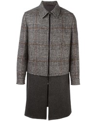Cappotto di lana grigio di Neil Barrett