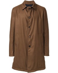 Cappotto di lana marrone di Lardini