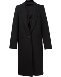 Cappotto di lana nero di Isabel Benenato