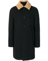 Cappotto di lana nero di MSGM