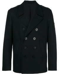 Cappotto di lana nero di Neil Barrett