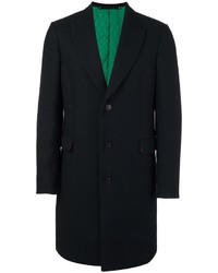 Cappotto di lana nero di Paul Smith