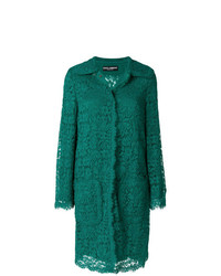Cappotto di pizzo verde di Dolce & Gabbana
