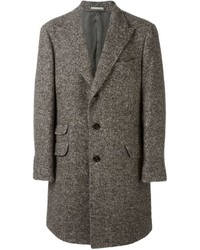 Cappotto di tweed grigio scuro