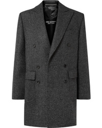 Cappotto di tweed grigio scuro di Junya Watanabe