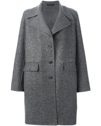 Cappotto di tweed grigio di The Row