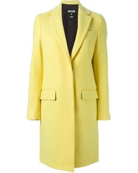 Cappotto giallo di MSGM