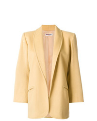 Cappotto giallo di Yves Saint Laurent Vintage