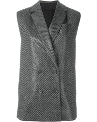 Cappotto grigio scuro di Brunello Cucinelli