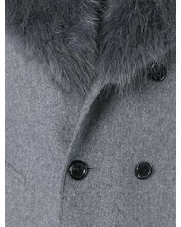 Cappotto grigio scuro di Thom Browne