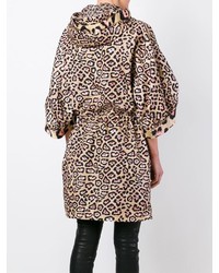 Cappotto leopardato beige di Givenchy
