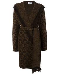 Cappotto leopardato marrone di Lainey Keogh Womens