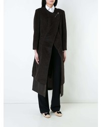 Cappotto marrone scuro di Comme Des Garçons Vintage