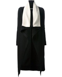 Cappotto nero e bianco di Alexander McQueen
