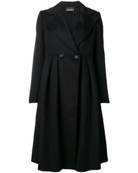 Cappotto nero di Emporio Armani