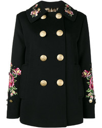 Cappotto nero di Dolce & Gabbana