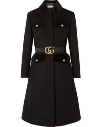 Cappotto nero di Gucci