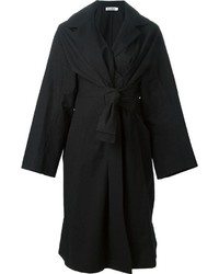 Cappotto nero di Jil Sander
