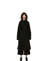 Cappotto nero di Regulation Yohji Yamamoto