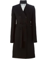 Cappotto nero di Victoria Beckham