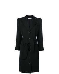 Cappotto nero di Yves Saint Laurent Vintage