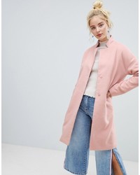 Cappotto rosa di Fashion Union