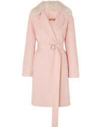 Cappotto rosa di Yves Salomon
