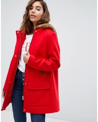 Cappotto rosso di ASOS DESIGN
