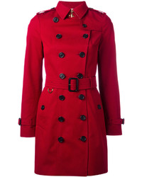 Cappotto rosso di Burberry