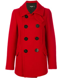 Cappotto rosso di Dsquared2