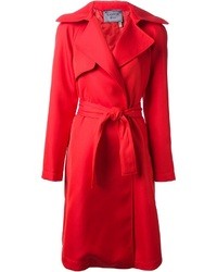 Cappotto rosso di Lanvin