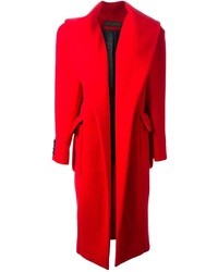 Cappotto rosso di Louis Vuitton