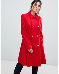 Cappotto rosso di Ted Baker