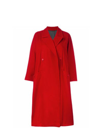 Cappotto rosso di Y's By Yohji Yamamoto Vintage