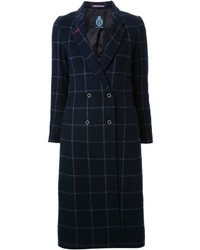 Cappotto scozzese blu scuro di GUILD PRIME