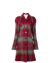 Cappotto scozzese bordeaux di Vivienne Westwood Vintage
