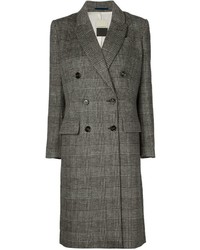 Cappotto scozzese grigio di By Malene Birger