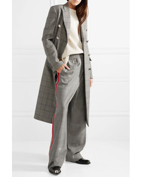 Cappotto scozzese grigio di Calvin Klein 205W39nyc