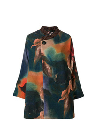 Cappotto stampato multicolore di Ermanno Gallamini
