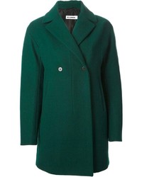 Cappotto verde scuro di Jil Sander