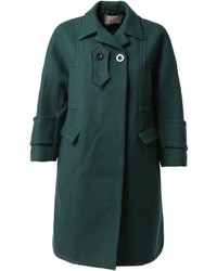 Cappotto verde scuro di Sacai