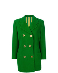Cappotto verde di Versace Vintage