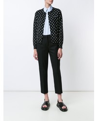 Cardigan a pois nero di Comme Des Garcons Play