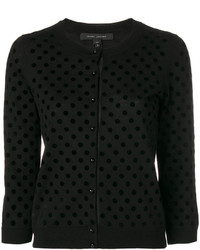 Cardigan a pois nero di Marc Jacobs