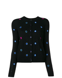 Cardigan a pois nero di Ps By Paul Smith