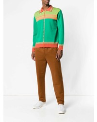 Cardigan con zip multicolore di Marni