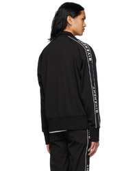 Cardigan con zip nero di Givenchy