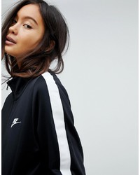 Cardigan con zip nero di Nike